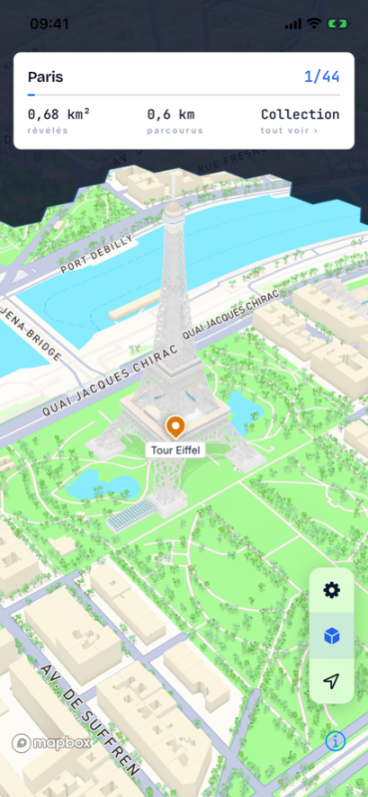 La carte voilée
